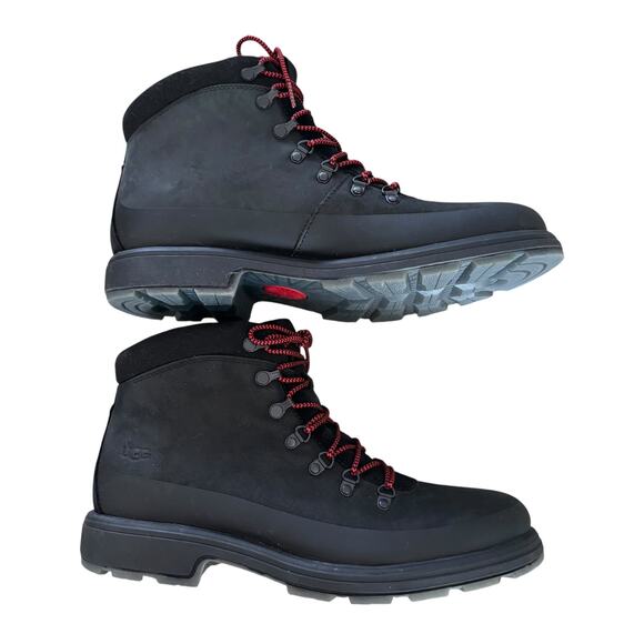 UGG Biltmore Hiker Ankle Boots Black Nubuck Mens Size 12 Waterproof Gorpcore main image 15